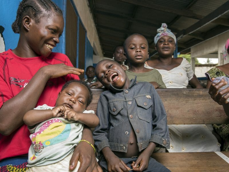 Women and children